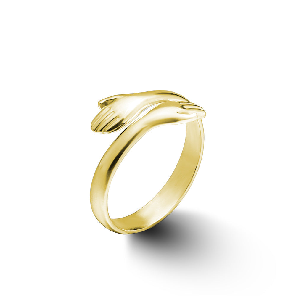 [Buy 1, Get 1 FREE] - Warm Embrace Hug Rings Set