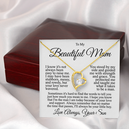 Forever Love Necklace for Mom
