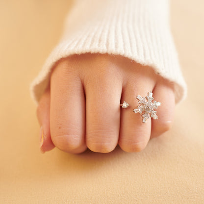 To My Daughter - Sparkle Like A Snowflake - Ring Gift Set