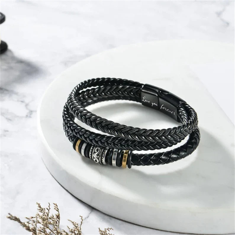 Limited Time Offer - To My Son - "I Love You Forever" Bracelet Gift Set