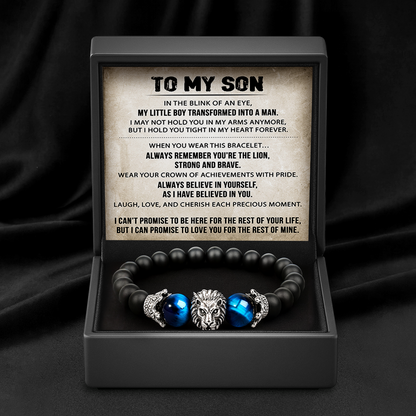 Herz eines Löwen Stärke Armband