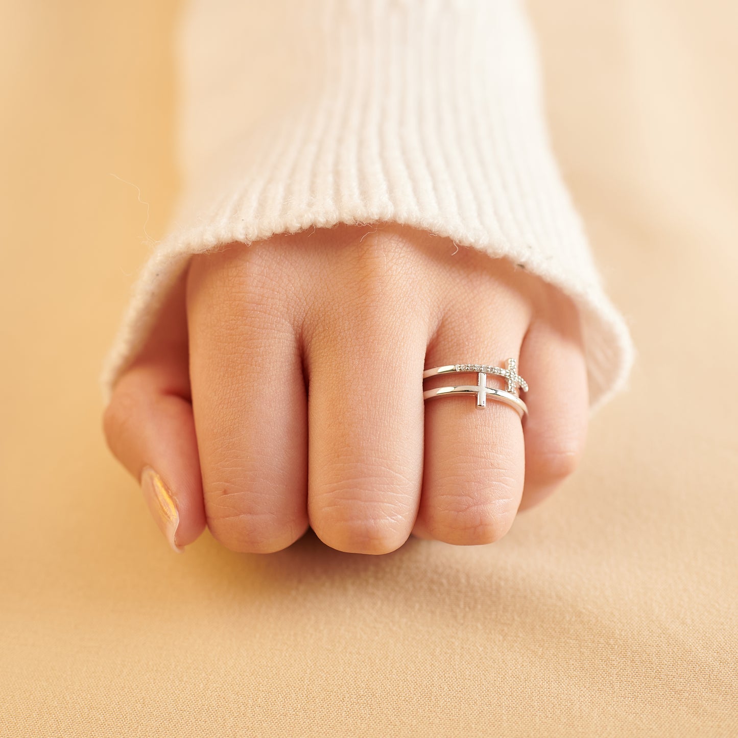 Für meine Tochter "Halte an deinem Glauben fest" - Ring-Geschenkset