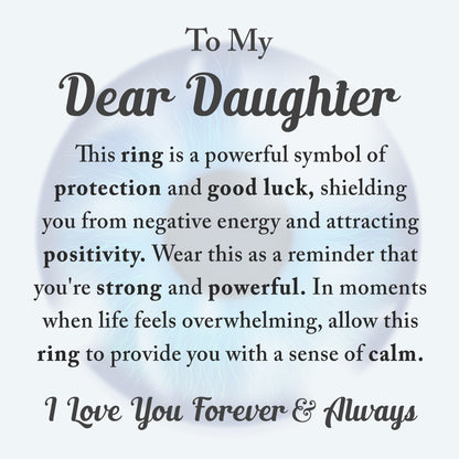 To My Daughter - Böses Auge Schutzring