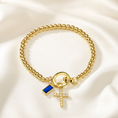 "A mi hija" - Pulsera Cruz de Fe