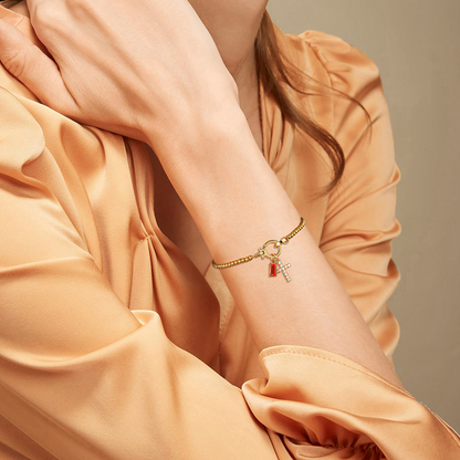 "A mi hija" - Pulsera Cruz de Fe