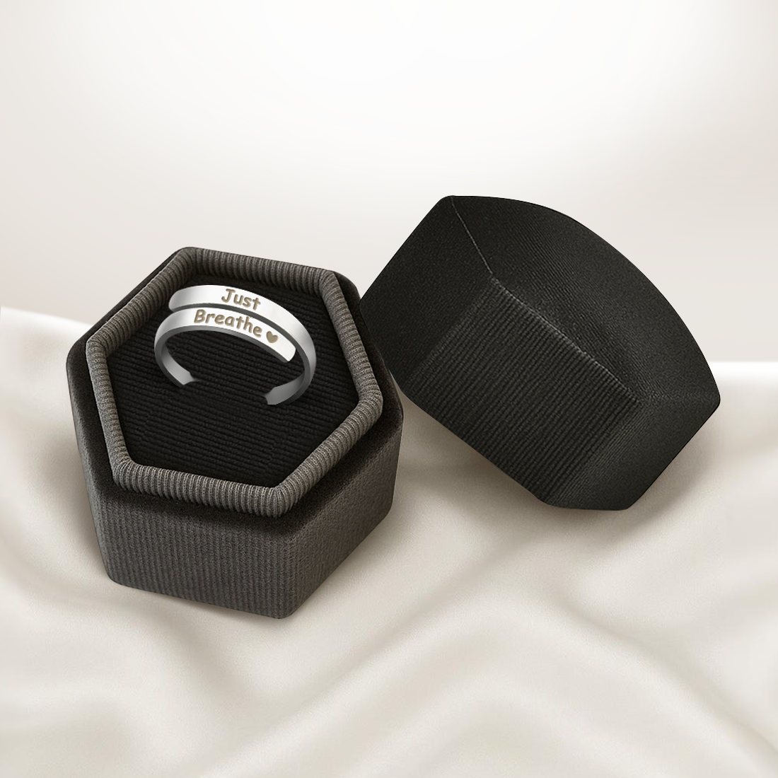 "Sólo respira" - Anillo de apoyo a la hija