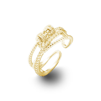 [Compre 1 y llévese 1 GRATIS] To My Daughter "Loved Beyond Measure" - Anillo de ansiedad