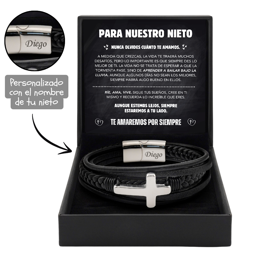 Pulsera de Fe "Guardián Eterno" para Nieto