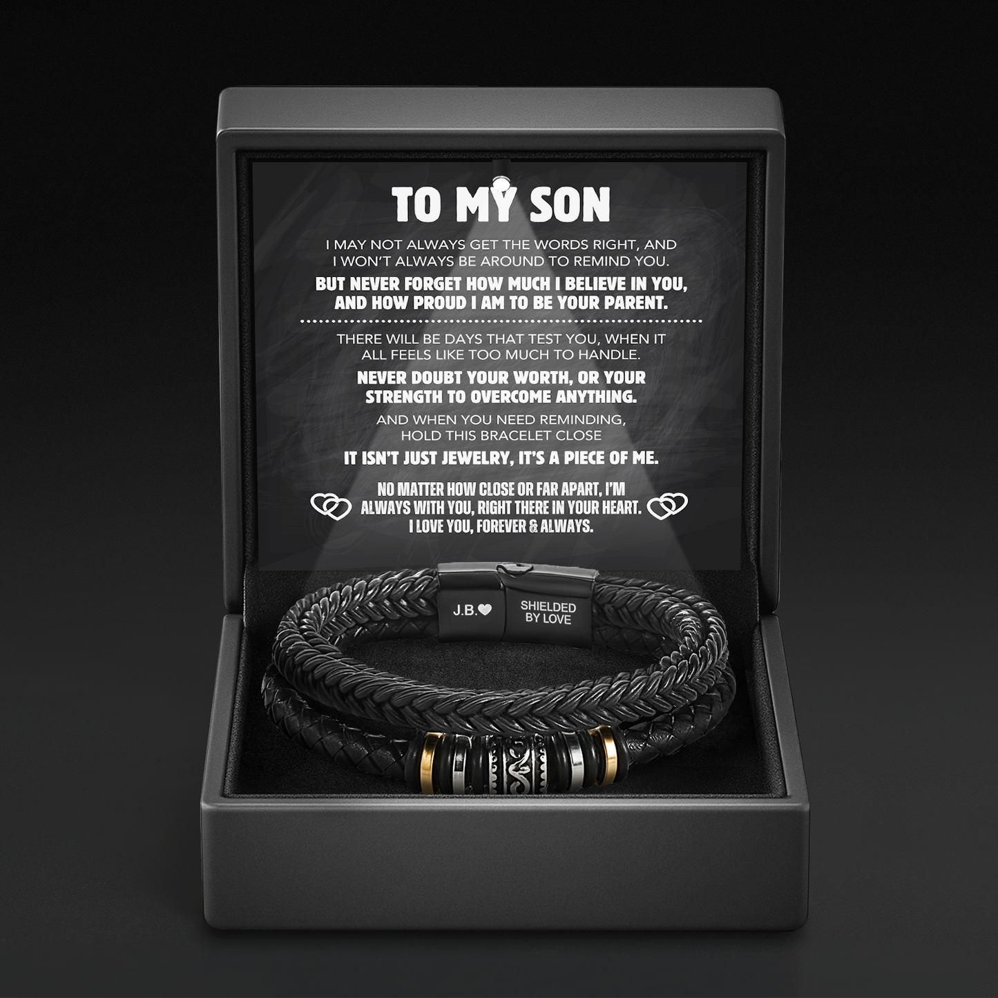 "Siempre Contigo" - Pulsera personalizada