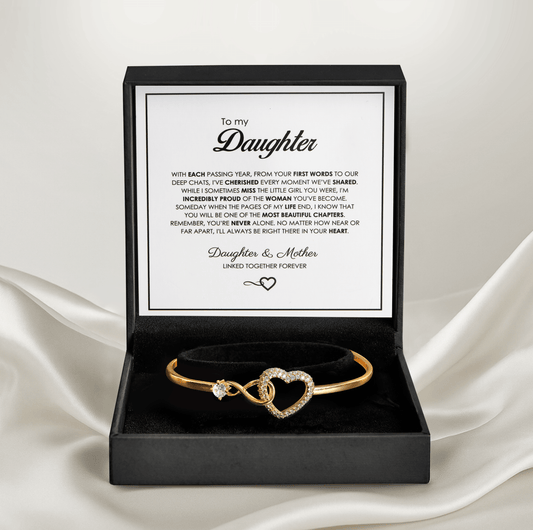 Pulsera "To My Daughter" Forever Connected
