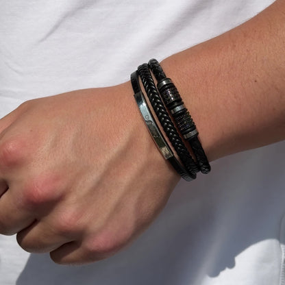 "Pulsera personalizada para hijo "Forever Connected
