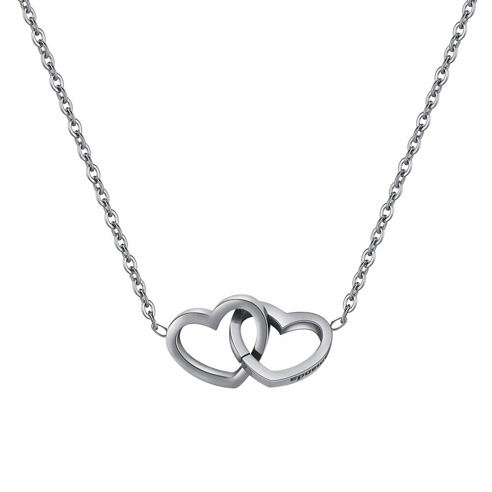 Collier gravé "To The Best Mom Ever Mom" (A la meilleure maman de tous les temps)