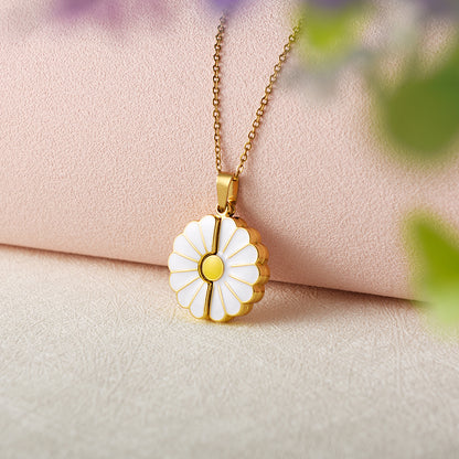 Collier Tournesol personnalisé pour fille