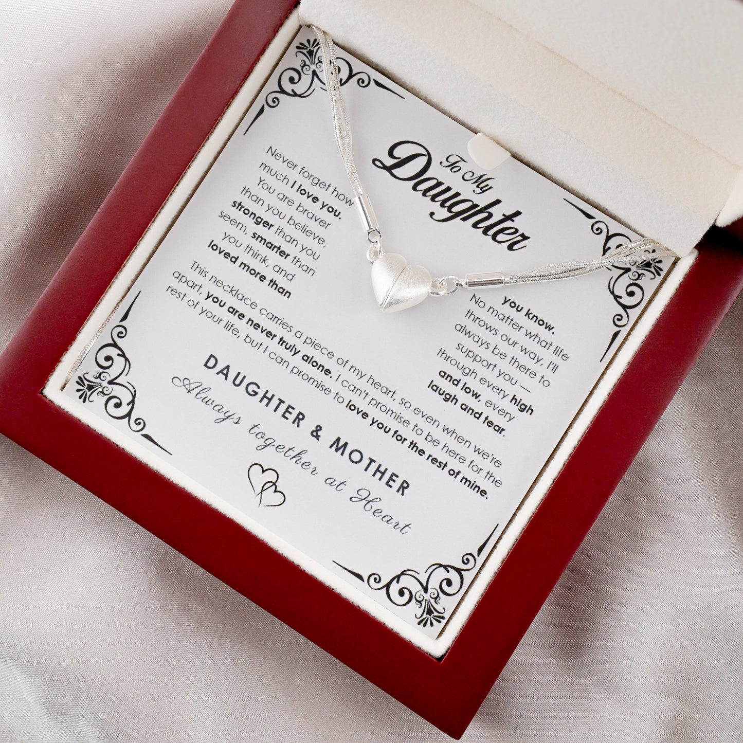 Coffret mère et fille "Always Together At Heart" (Toujours ensemble dans le coeur)