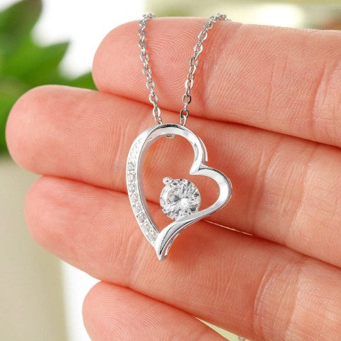 Collier en forme de coeur "Always With You