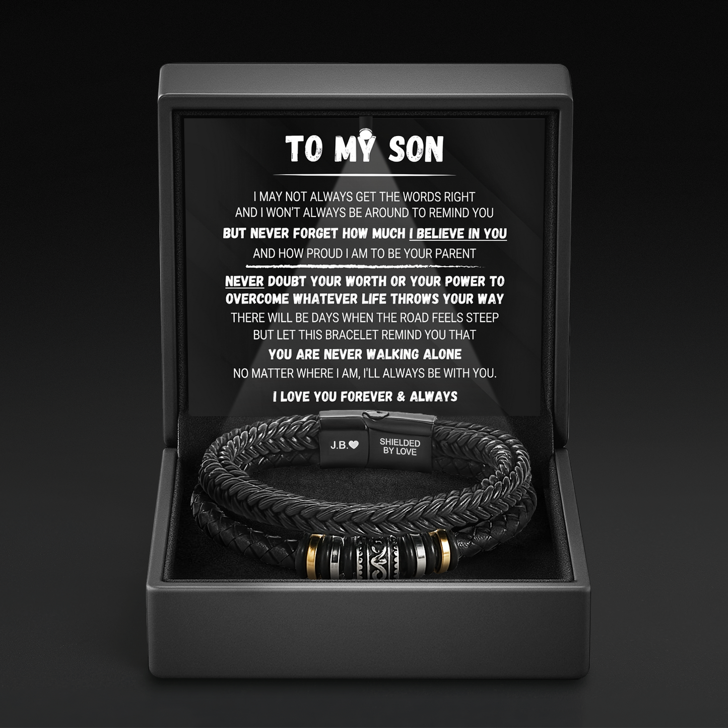 "Always With You" - Bracelet personnalisé