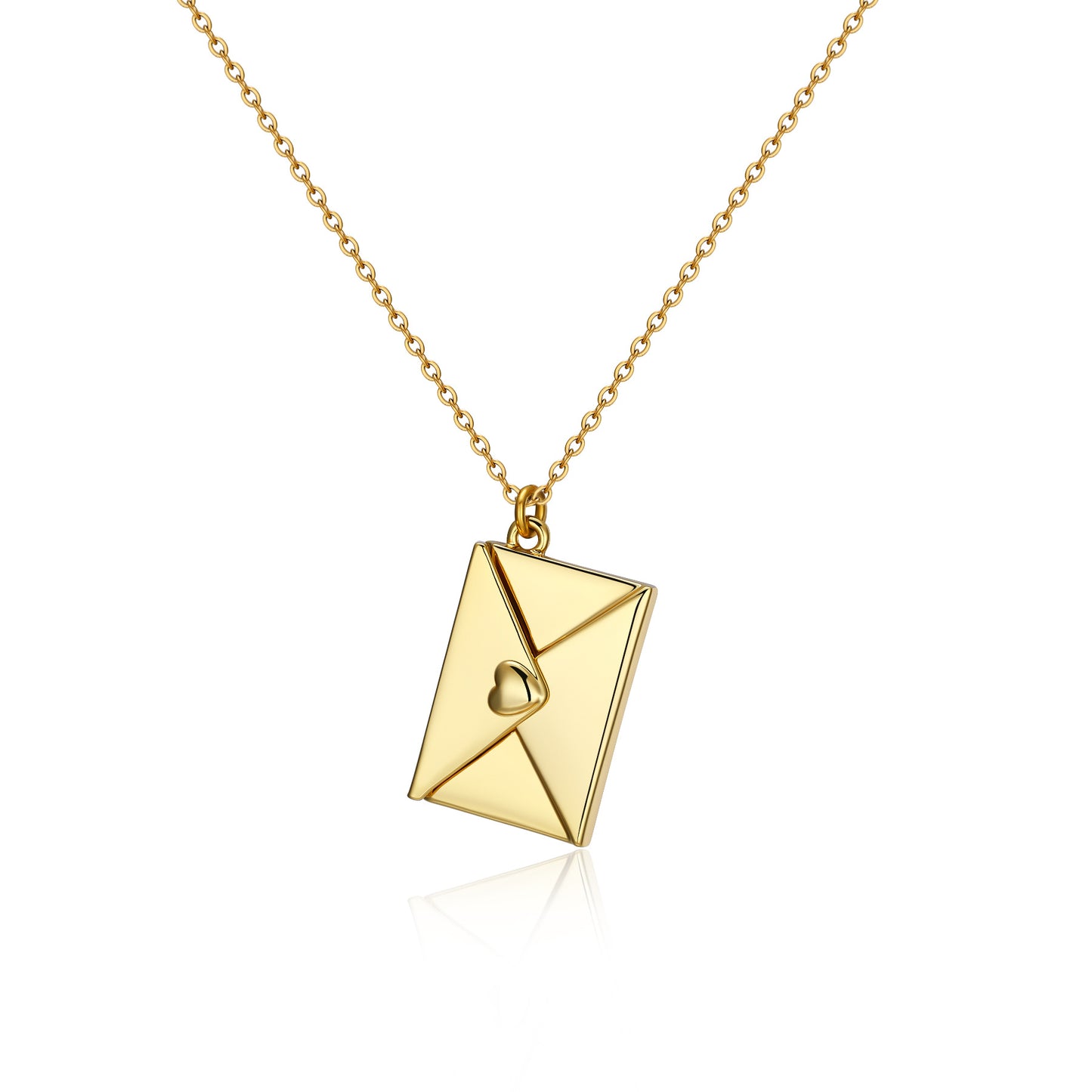 Collier de lettres d'amour "You Mean The World To Me" dans un coffret LED de luxe