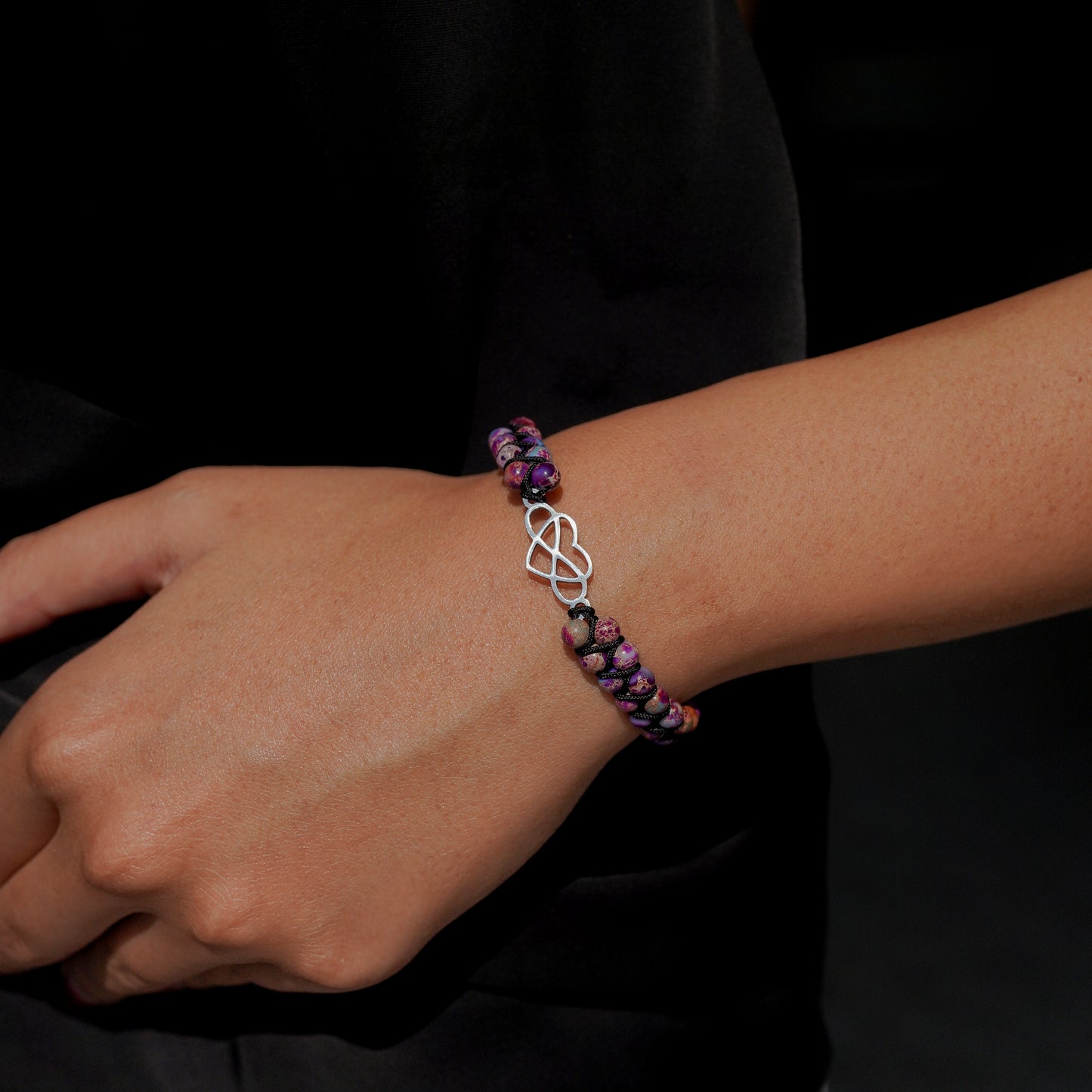 Coffret de bracelets de l'amour infini de la petite-fille