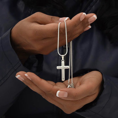 To My Son - Legacy of Love Collier Croix Cadeau