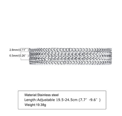 Bracelet de base à chaînes superposées